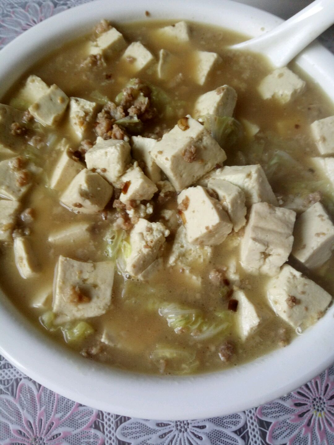 豆腐肉片汤(豆腐肉片汤功效)