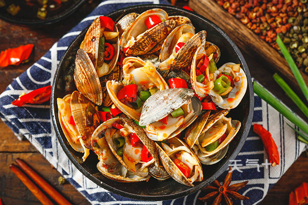 爆炒花蛤(爆炒花蛤的做法) - 冠木美食